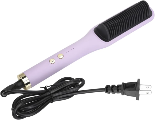 Cepillo Alisador de Cabello con Iones Negativos y Cerámica de Turmalina – Alisado Profesional sin Frizz