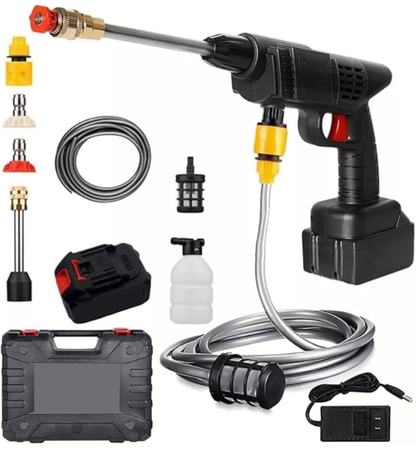 🚀 Hidrolavadora Portátil 48V Alta Presión, Recargable y Sin Cables